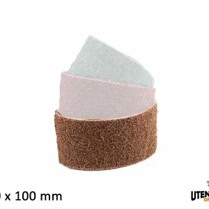 Nastri abrasivi grana grossa marrone 90x100mm (4pz) Promo Stagionale